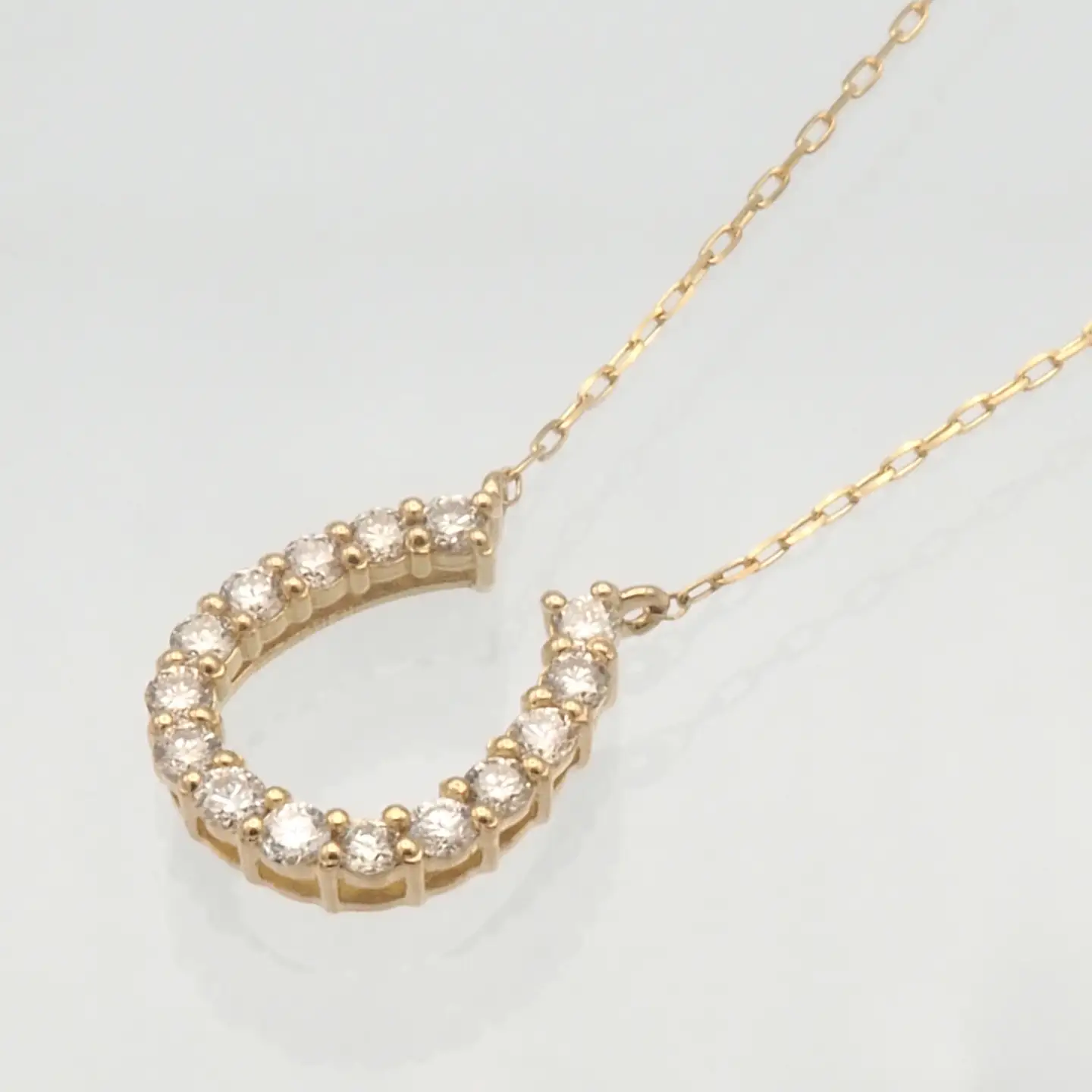 K18 0.20ct ダイヤモンド ペンダントネックレス　HH-019721 SWBT002-G