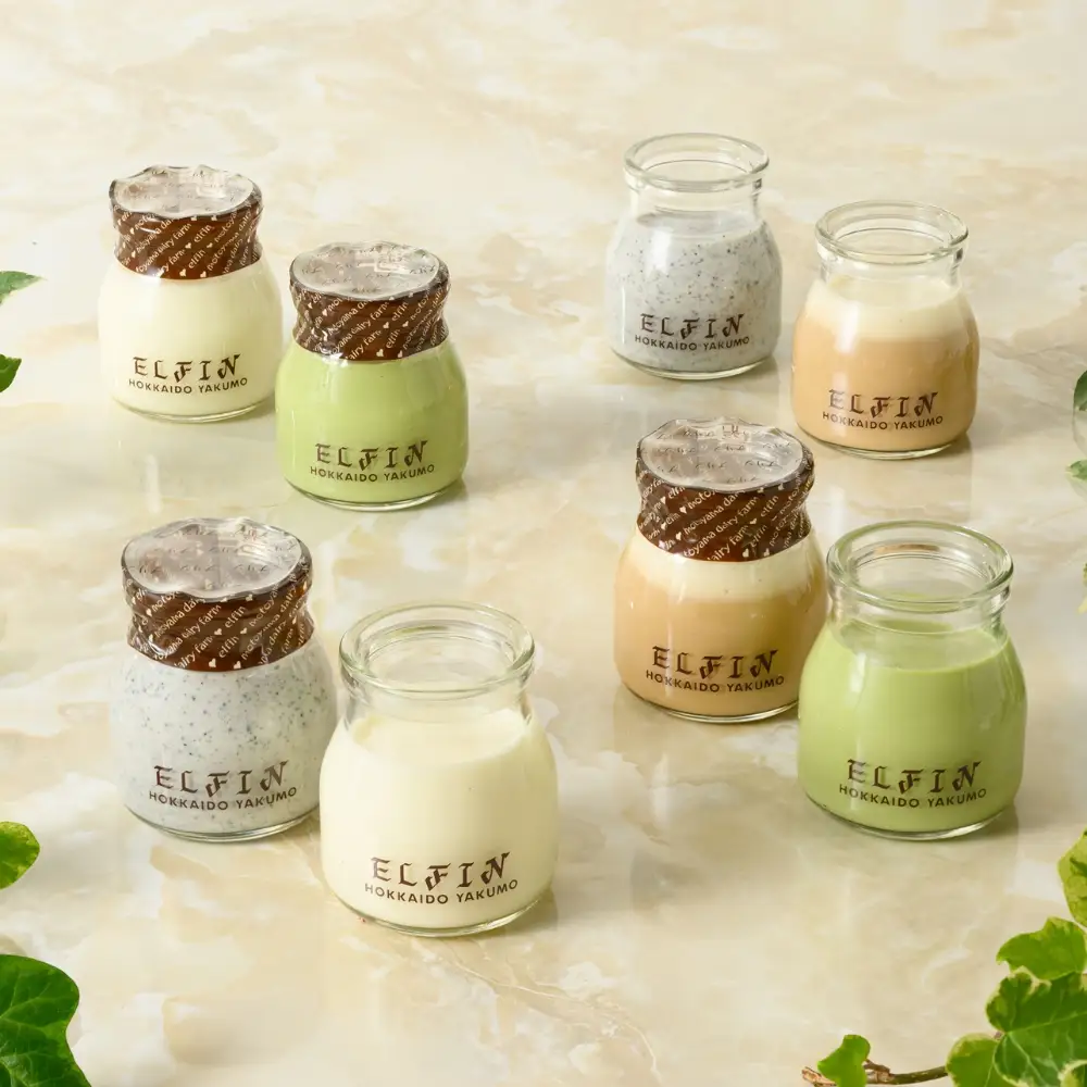プリン4種セット100g×10個 　元山牧場直営店『ELFIN』