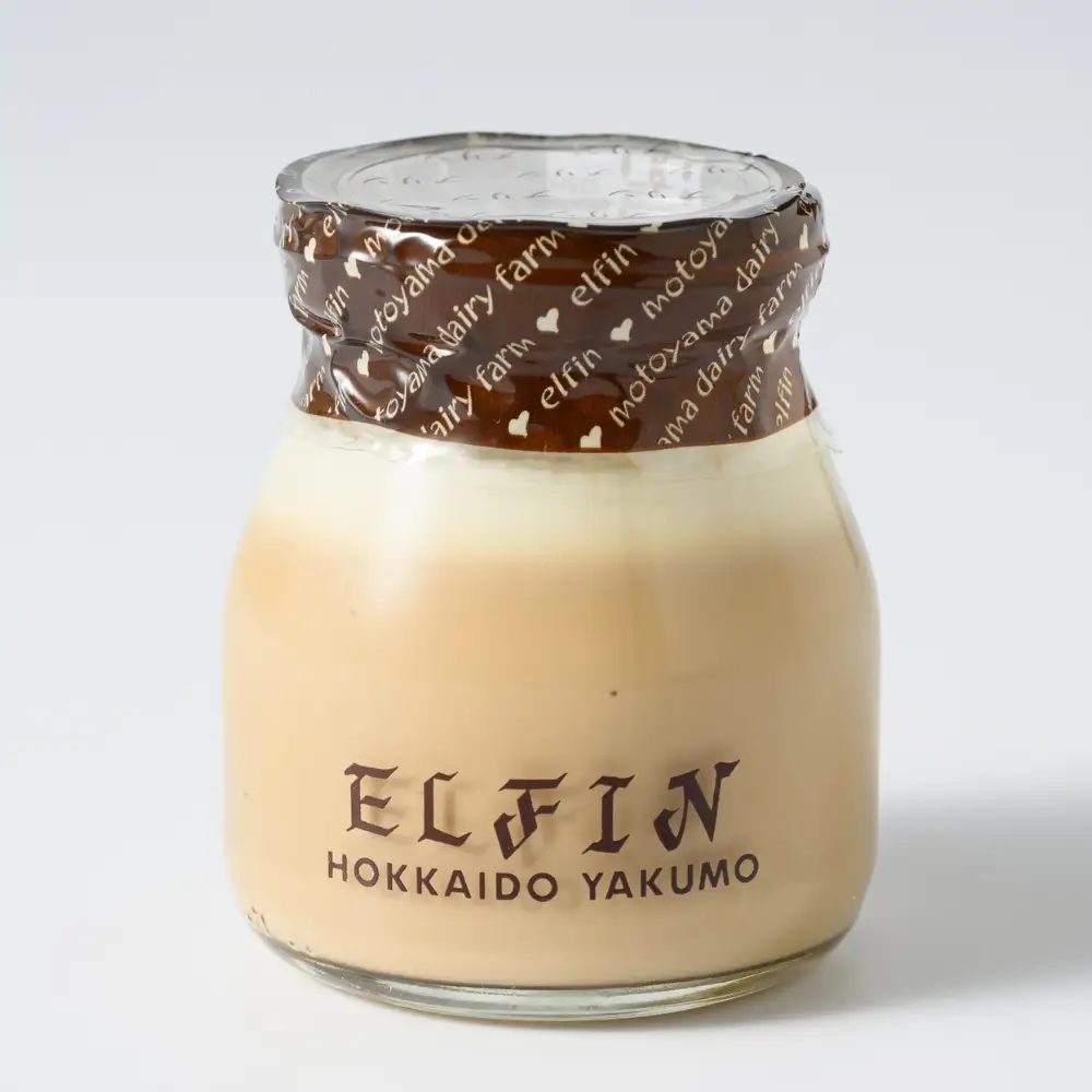 コーヒー牛乳プリン100g×8個　元山牧場直営店『ELFIN』