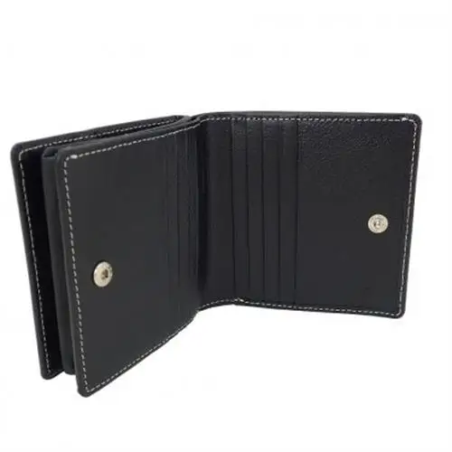 【濱野皮革工藝】本革 折りたたみ財布  グレース ウォレット スペラ(ネイビー)_装飾品・工芸品 財布 服飾小物 _【1538814】