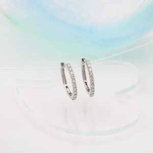 PT900 0.50ct ダイヤモンド ピアス　FFP-000334