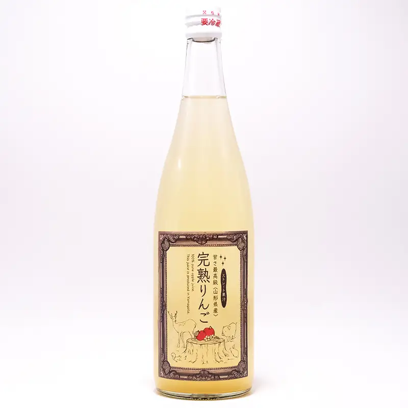 【2026年2月以降順次発送】山形特産 ふじりんご 果汁100％ ストレートジュース 6本セット  FY25-078