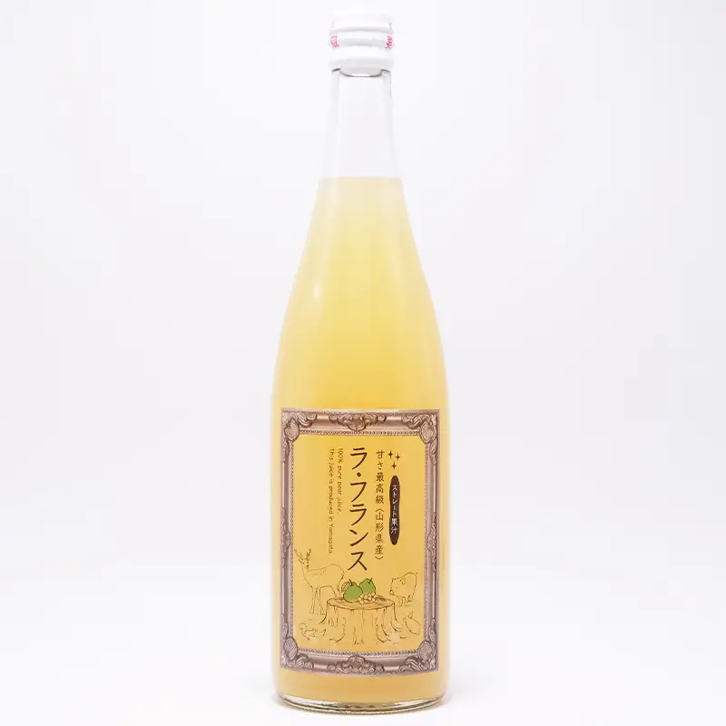 山形特産 ラフランス 果汁100％ ストレートジュース 6本セット  FY25-079