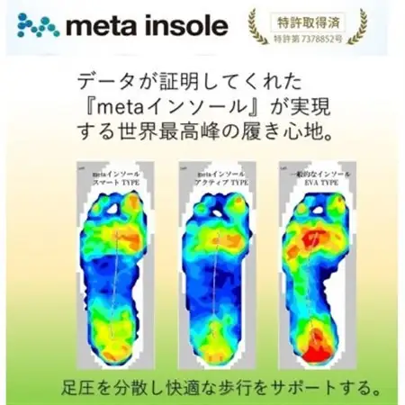 マドラスmetaインソール【リカバリーインソール】ZPMETA-CL WIN 27.0～28.0cm【1601247】