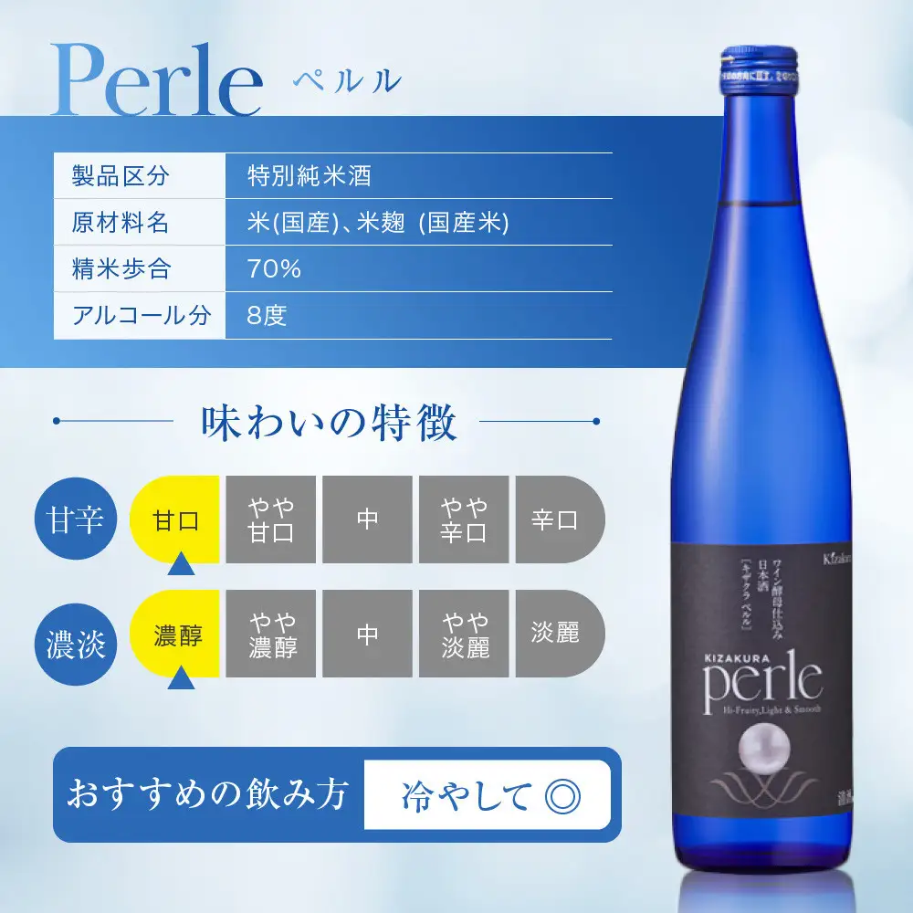【黄桜】ペルル(500ml×6本) | 新感覚日本酒 お酒