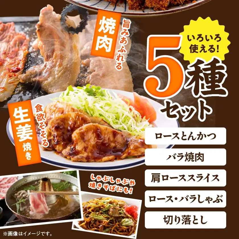 宮崎県産豚わくわく1.5kgセット(真空)≪みやこんじょ快速便≫〔11-84-002-1500g-R〕_(都城市) 豚肉 豚肉セット 宮崎県産豚 しゃぶしゃぶ バラ 焼肉 切り落とし 肩ローススライス ロース とんかつ ミンチ 使い勝手抜群 小分け 真空