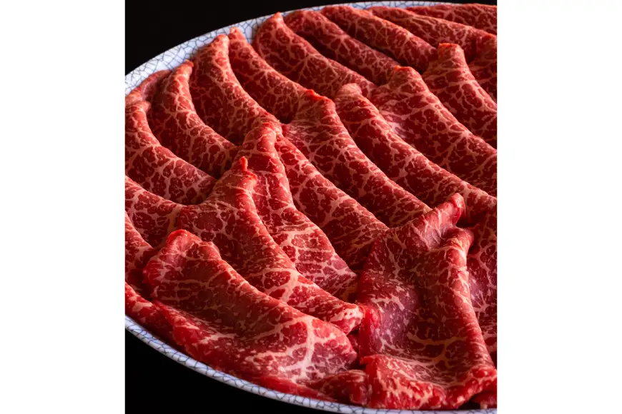 牛肉 三河牛 黒毛和種 A5等級 モモ すき焼き用 1kg