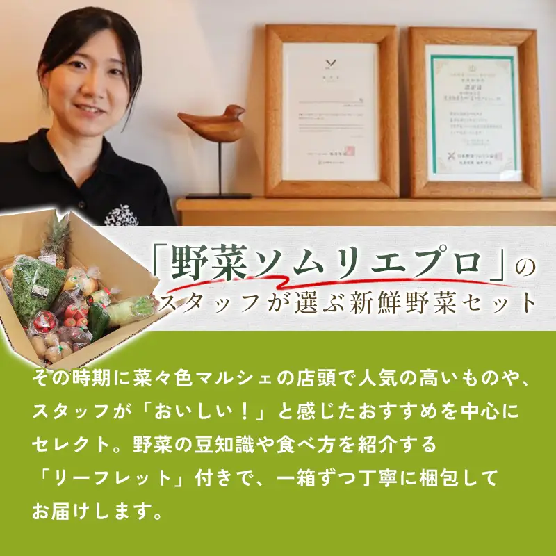 野菜ソムリエプロselect／萩・季節の食材定期便 12回コース