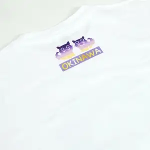 沖縄市 マンホールTシャツ エイ坊 （白 / Sサイズ） Tシャツ 半袖 キャラクター メンズ レディース 沖縄市 白色 沖縄市/株式会社TAK JAPAN [BCDK001-01]