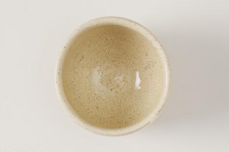 粉吹ぐい呑　作者：北大路　泰嗣 【0032-070】陶芸 工芸品 陶器 美濃桃山陶 焼き物