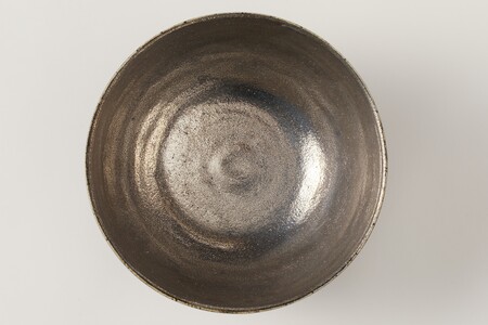【ふるなび限定】プラチナ彩露幾何文茶碗　作者：山下　幾太郎 【0032-100】陶芸 FN-Limited-SP
