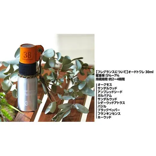 naFume38 Forest moss（フォレストモス） 38explore toreotto38 38kenkyujo アロマフレグランス 香水