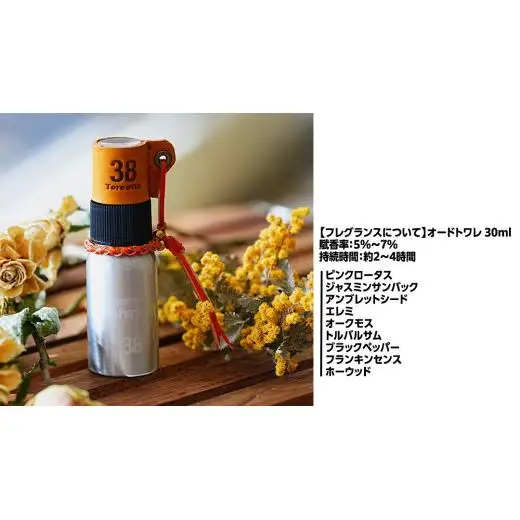 naFume38 Sunflower（サンフラワー） 38explore toreotto38 38kenkyujo アロマフレグランス 香水