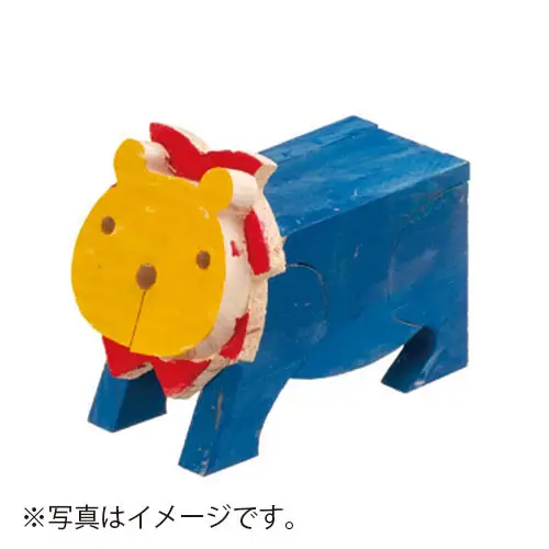 ＭＯＣＣＯ　木の工作キット＜ライオン＞木製玩具  木のおもちゃ 対象年齢６歳から