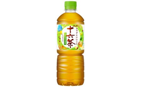 アサヒ飲料 十六茶 600ml 24本 定期便 3ヶ月 お茶