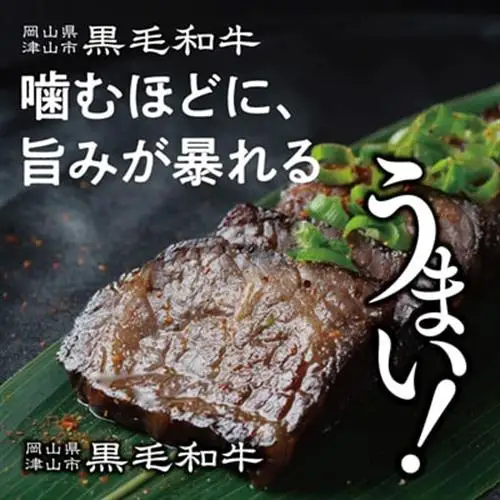 【岡山県産黒毛和牛】干し肉　400g(200g×2パック)【配送不可地域：離島】【1618776】