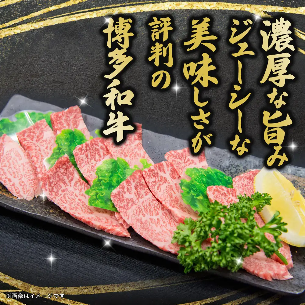 博多和牛 霜降りカルビ 全6回定期便 約800g×6回