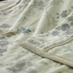 【訳あり】丸洗いOKあったか綿毛布（綿ニューマイヤー）シングル SH-3690