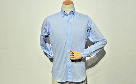 シャツ INDUSTYLE TOKYO 動体裁断 サックス シャツ サックス(L)