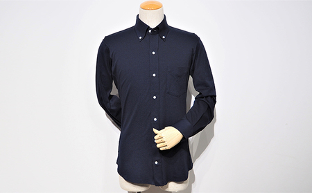 シャツ INDUSTYLE TOKYO 動体裁断 ネイビー シャツ ネイビー(S)