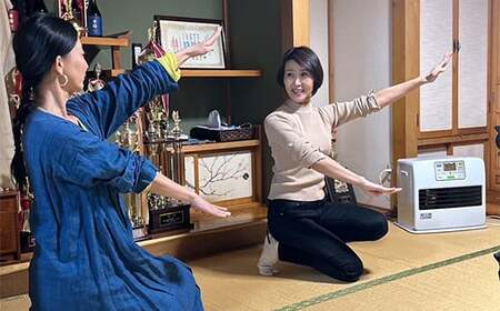 郷土芸能を体験できる 【ゲストハウス繭子の宿】 宿泊券 F21U-320