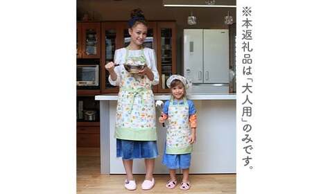 大人用 日本製エプロン SPC Scandinavian Pattern Collection 【ラッキーインダストリーズ】 F21U-448