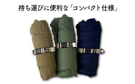 ヌーイ ドッグスリング カーキ （バイオ加工＋製品洗い仕上げ）【ラッキーインダストリーズ】 F21U-471
