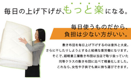 超軽量 体圧分散 敷き布団（ハードタイプ） シングル 壱岐市 くじめ屋 JFU021 FN-Limited-SP