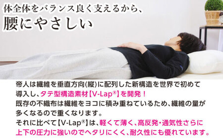 V-lap軽量 敷き布団 シングル 壱岐市 くじめ屋 軽量 [JFU022] FN-Limited-SP