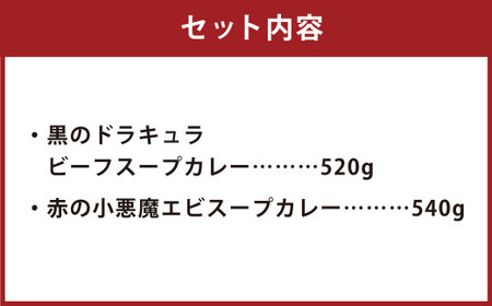 冷凍 スープ カレー 極み 2食 セット ／ 2パック 計約1kg  カレー スープ ビーフ エビ 冷凍 福岡県 筑後市