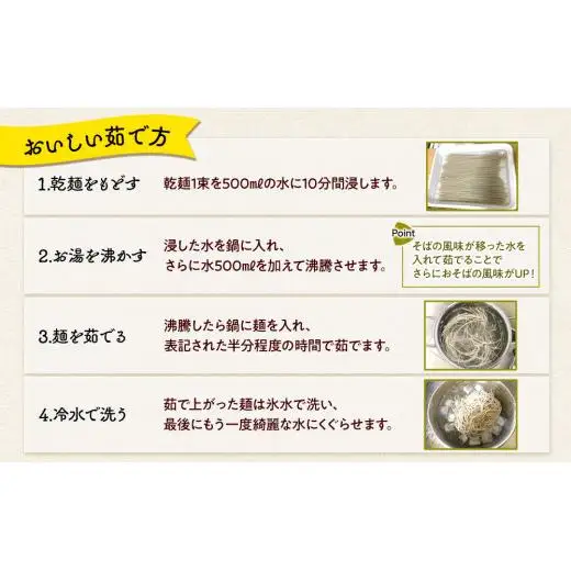 B01-003 ながいきそば乾麺200g×11袋