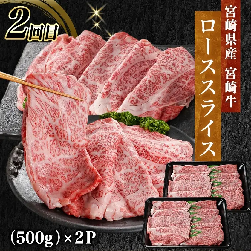 まるゆうの宮崎牛定期便 (10回)〔T227-10-N401〕_(都城市) 宮崎県産 宮崎牛 ローススライス サーロインステーキ リブロース 霜降り モモスライス 定期便