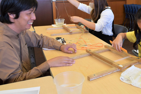 手織り 体験チケット 1名様分 ハイビスカスから作る自然布