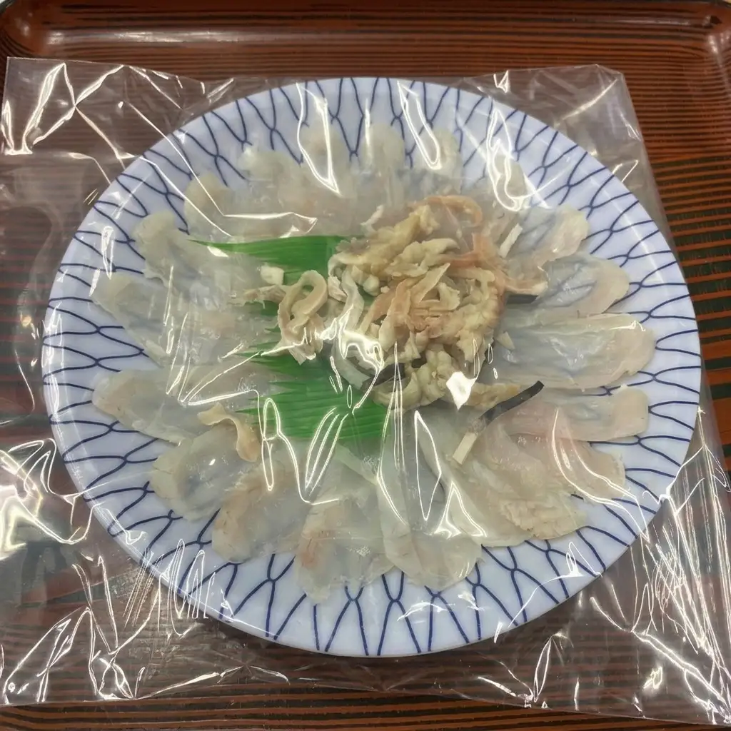 【ポン酢と紅葉おろし付】ふぐ 刺身 3パック 上越市 フグ 冷凍 さしみ 割烹から松や