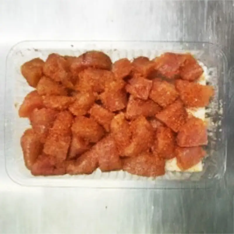 【定期便全12回】稲石　無着色辛子明太子ひとくちカット　300ｇ【明太子 明太 めんたいこ 辛子明太子 卵 海鮮 魚介類 博多名物 魚介 人気 おすすめ 福岡 冷凍 おかず 筑前町 送料無料 FL113】