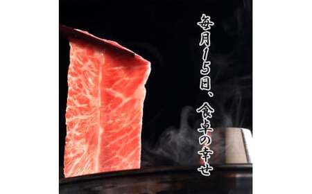 BL033_【毎月15日冷蔵でお届け】佐賀牛スライス定期便800g×12か月【”0度20日間熟成”のウェットエイジング技法】
