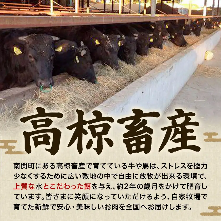 黒毛和牛 極上特選焼肉セット 750g 高椋畜産 《60日以内に出荷予定(土日祝除く)》