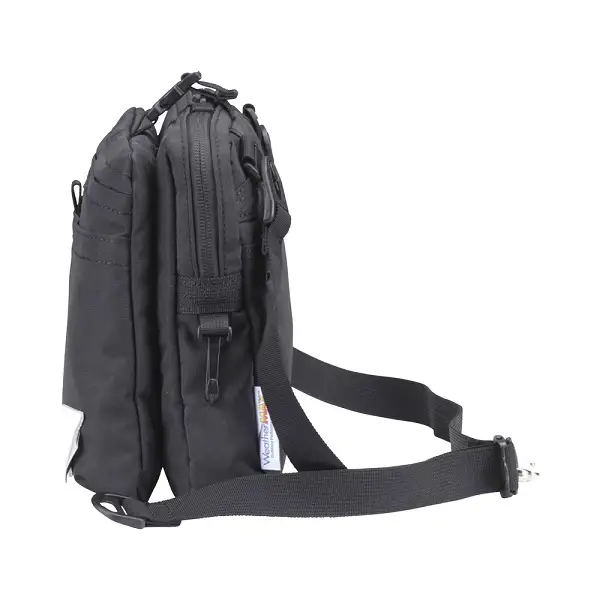 豊岡鞄 CIE WEATHER SHOULDER（071951）ブラック / 木和田正昭商店 撥水 ショルダーバッグ メンズ クラッチバック バックインバック