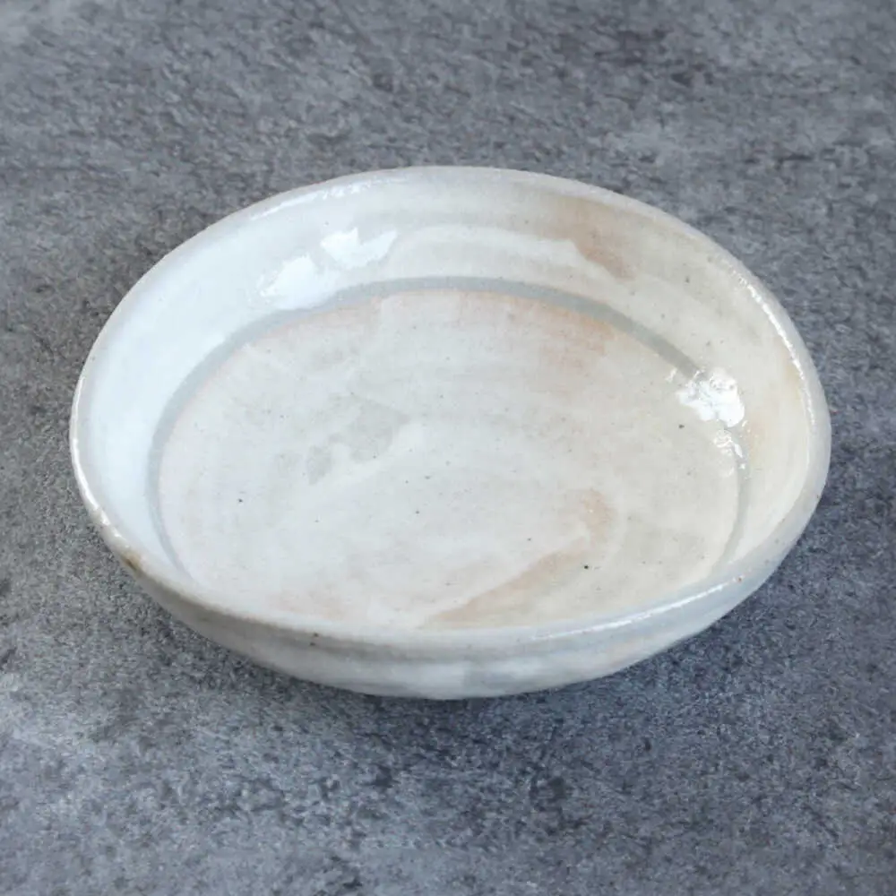 【瀬戸焼】 「舞陶館」　粉引 平鉢５個セット【松本陶器株式会社】 / 皿 食器 器 / 瀬戸市[BBDX004]