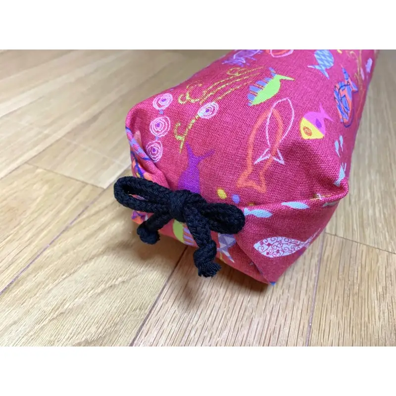 【カバーの色柄が選べる】伝統のふとん屋が作るストレッチ棒　ヨガ　ポール（小）
