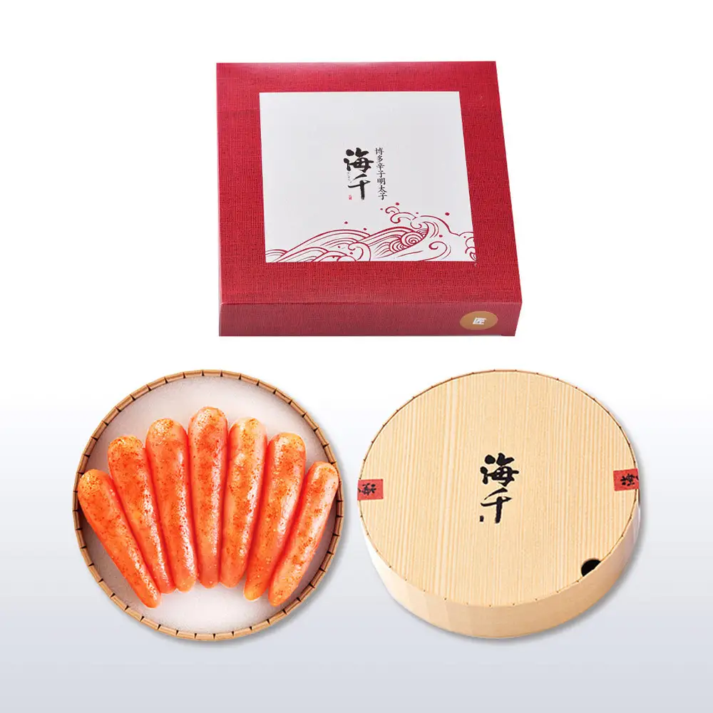 【海千】無着色辛子明太子「匠」大樽(450g)