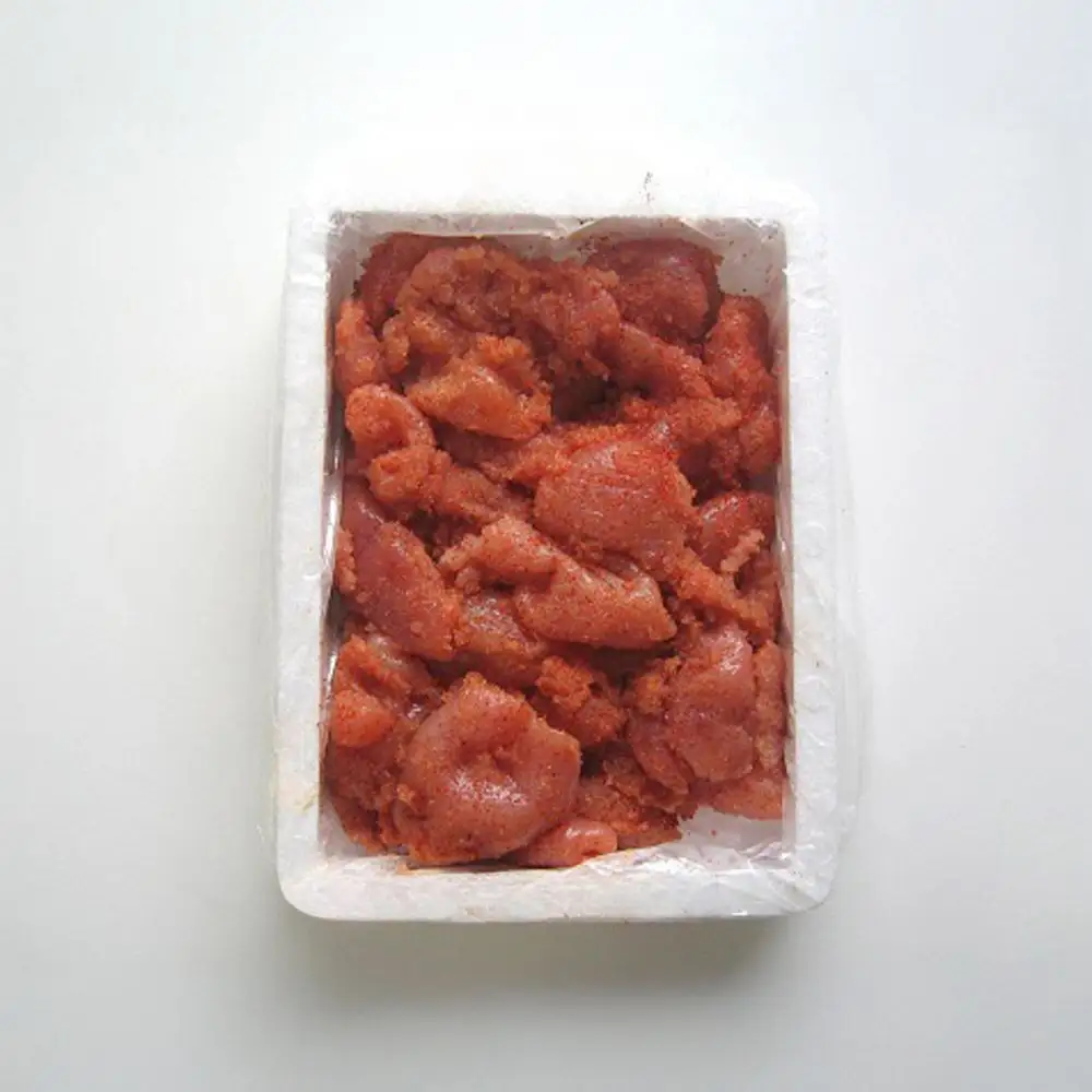 【あき乃家】ワイン仕込み 辛子明太子切落し 500g