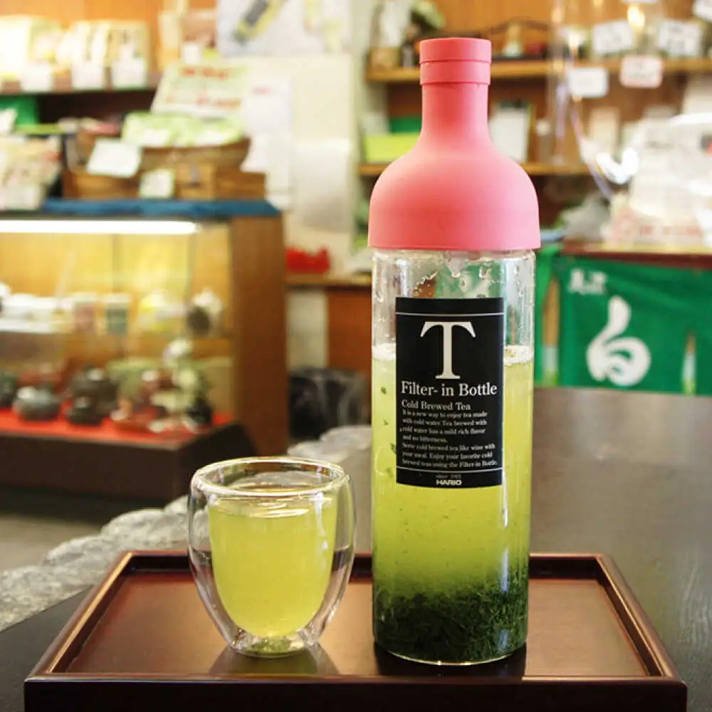 水出し緑茶 セット ボトル付 / 菊之園[AWAG014]緑茶水出し