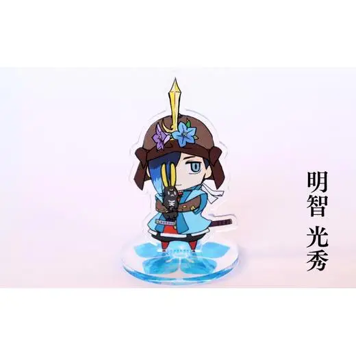 【アクリルスタンド】やっぱり岐阜城が好き（信長（マント開く）　道三　光秀） 豆本おまけ付