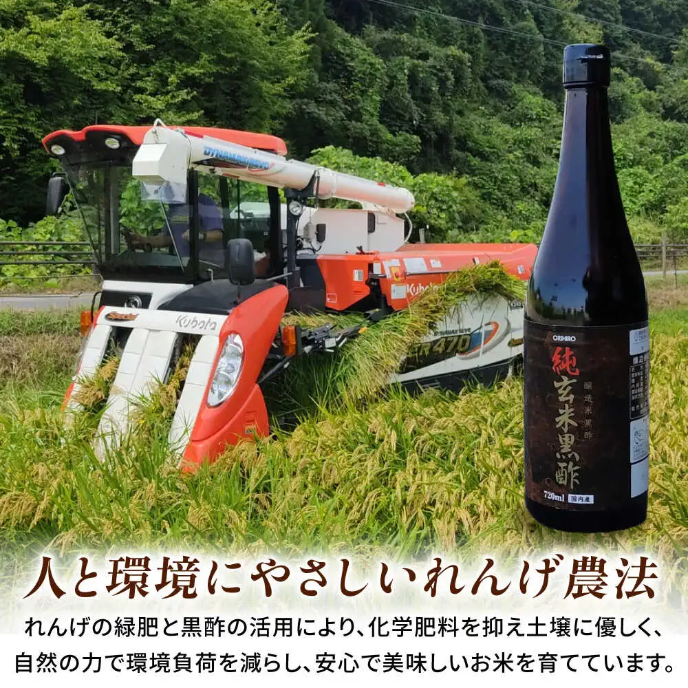 ＜令和7年度産＞れんげ畑のおくるぎ米 10kg/環境保全米 お米 おこめ/御嵩町/株式会社アオキ[AVBN006]
