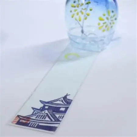 【数量限定】ガラス風鈴(花火)　岡崎ガラス工房 葵【1624853】