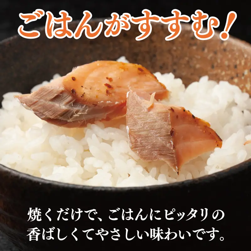 ごはんがすすむ！鮭の味噌漬け 800g（80g×10枚）