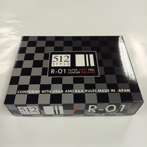 512STYLE R-01 ゴルフボール　R＆A公認球