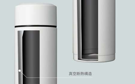 【京セラ】マグボトル 水筒 500ml＜ダークグレー＞CERAMUG セラマグ 魔法瓶構造 保温 保冷 KYOCERA AS-2189-2