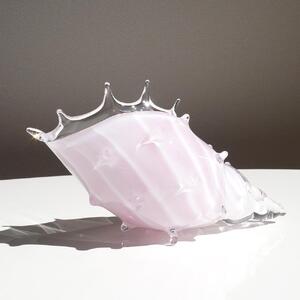  桜色シェル・貝殻のガラスの入れ物| インテリア インテリア
